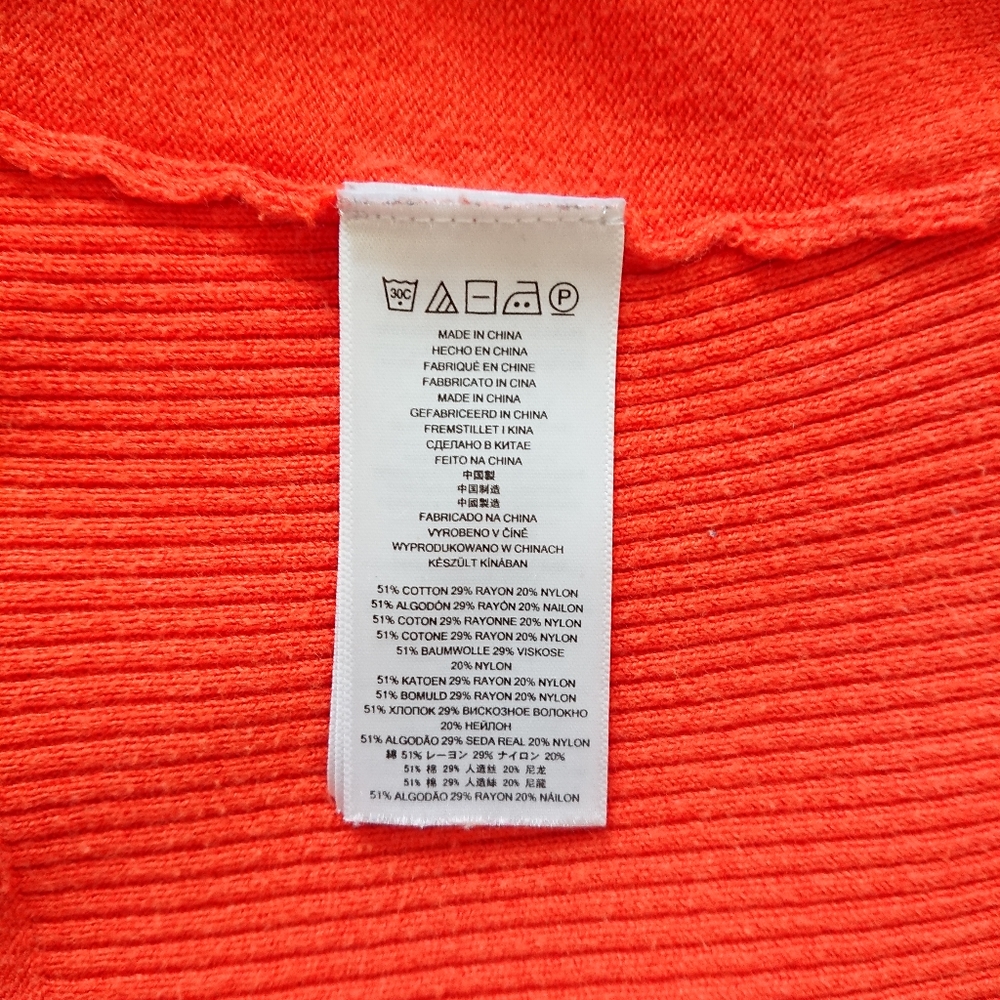 Cropped open sweater - Picture 4 of 4